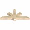 Ekena Millwork Redmond Rough Sawn Timber Gable Bracket, Douglas Fir, 48"W x 22"H x 4"D x 4"F, 11/12 Pitch GBW048X22X0404RED00RDF - alternate 5